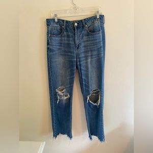 American eagle cropped jeans